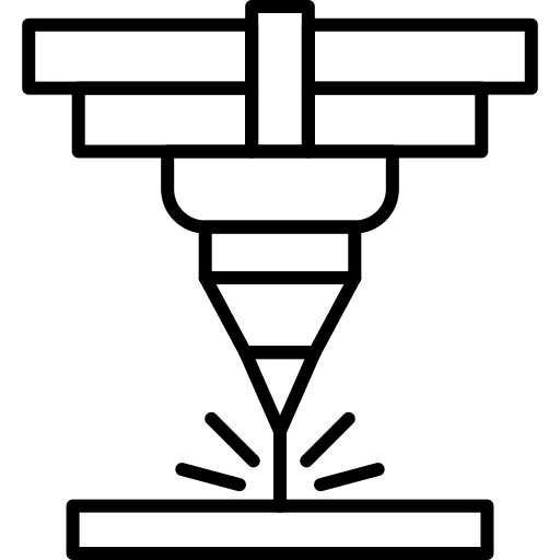 Lézervágás ikon
